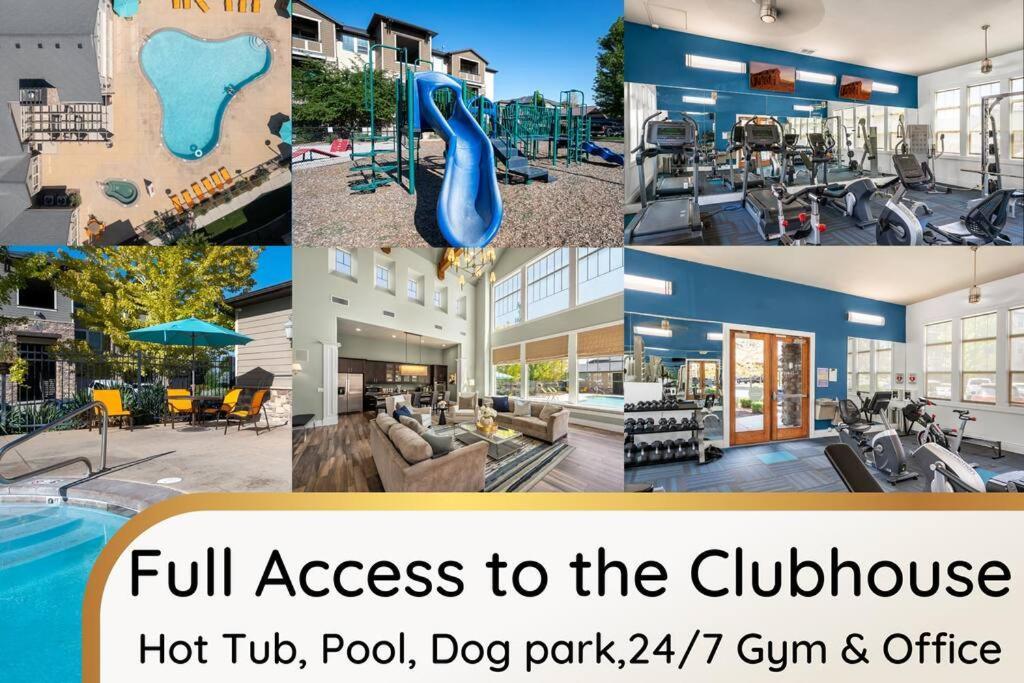 Bee Chic In Sojo W/Hot Tub+Gym+Local Ski Slopes South Jordan Exterior photo